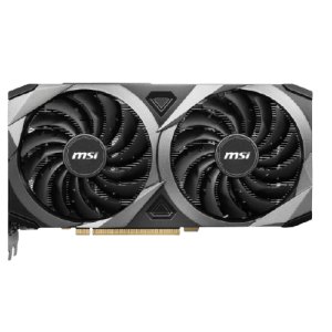 this RTX 3060ti has angled visuals and fans with a huge number of blades. Great