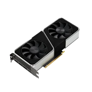 this high end graphics card features two fans and is perfect for a prebuilt gaming computer