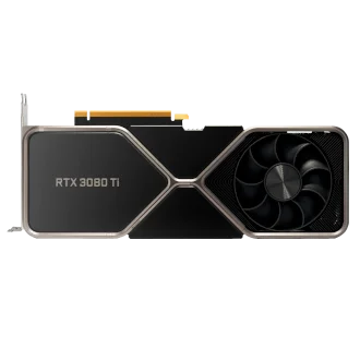 this graphic card features flat black design with an infinity style raised metal detailing. It has one fan but is the size of three